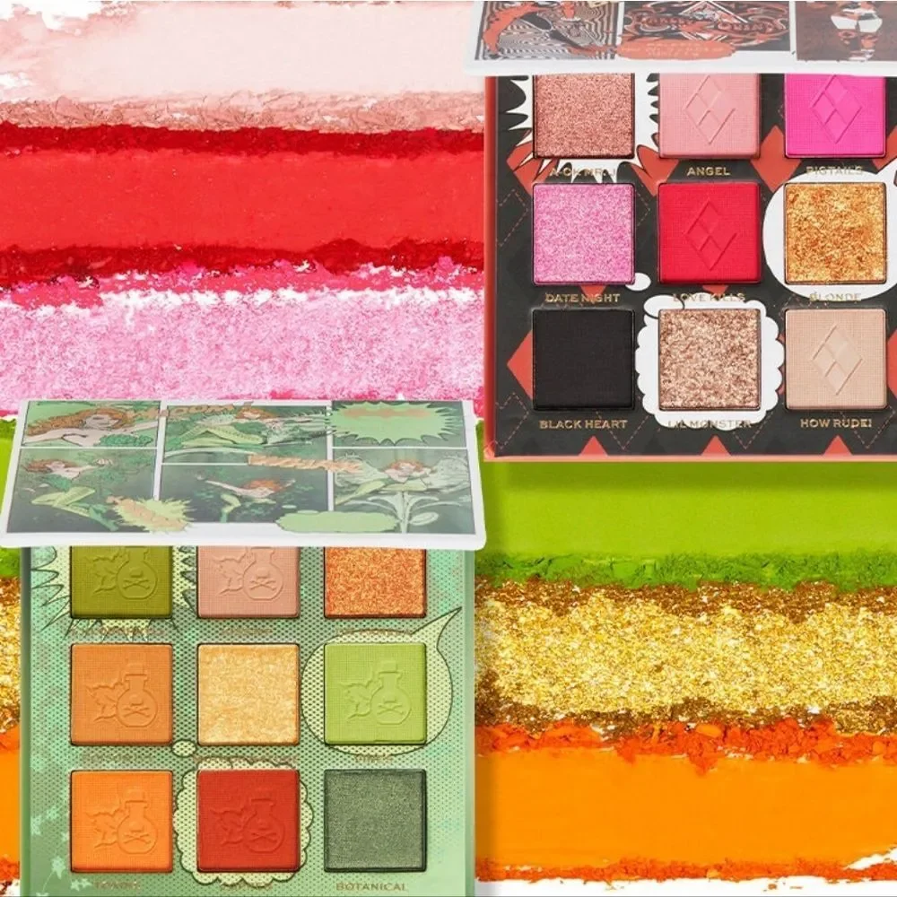 Revolution Beauty‎ X DC Comics Poison Ivy Botanical Beauty Shadow Palette